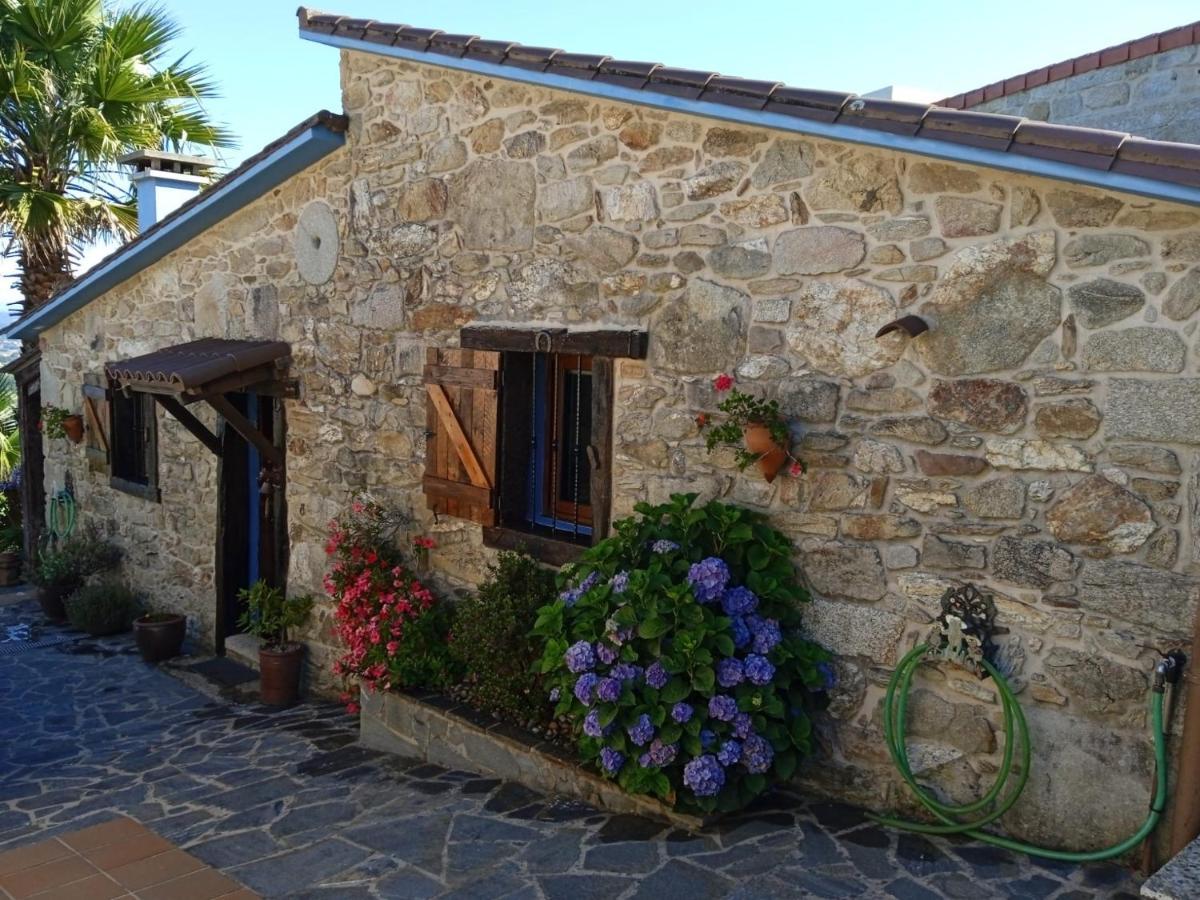Casa Vacacional O Trisquel Villa Pontevedra Exteriör bild