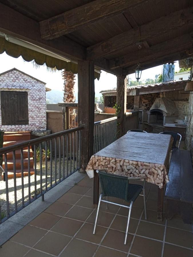Casa Vacacional O Trisquel Villa Pontevedra Exteriör bild