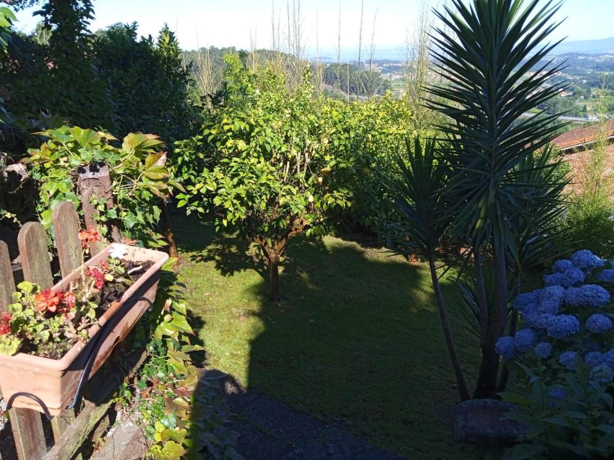 Casa Vacacional O Trisquel Villa Pontevedra Exteriör bild